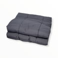 thumbnail image 1 of Cotton House - 12 Pound Weighted Blanket, 48" x 72", Dark Gray, 1 of 4