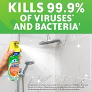 Scrubbing Bubbles Disinfectant Bathroom Shower & Tub Cleaner Grime Fighter Aerosol Spray, Citrus, 20 oz, 2 Pack