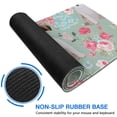 thumbnail image 6 of Long Mouse Pads for Desk,Jack Russell Terrier Dog and Flower Desk Mats on Top Of Desks, Desk Mouse Pad Extra Large with 3mm Non-Slip Base and Stitched Edge for Gaming,Office,Work,Home 31.5"x11.8", 6 of 6
