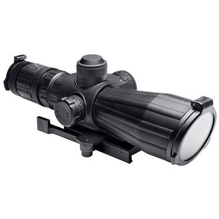 NcStar Paintball Armored 3-9x42 Mark III Mil Dot Retical Scope w/Red Laser