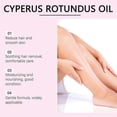 thumbnail image 2 of Cyperus Rotundus Oil For Hair Removal, Moisturizing & Soothing Cyperus Oil For Reducing Body Hair Growth, 2 of 5