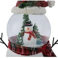 thumbnail image 3 of Musical Christmas Glitter Snowman with Figurine Water Ball Snow Globes Decoration Plays We Wish You a Merry Christmas,Snowman, 3 of 7