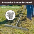 thumbnail image 2 of Pure Garden 36in Landscape Rake - Aluminum Metal Rake and Lawn Care Gloves, 2 of 7
