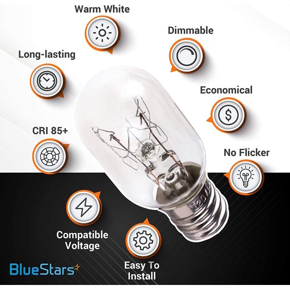 PYYAN-14-Pack E12 T20 25W Incandescent Bulbs Salt Lamp 120V 2700K Warm White Light 150lm for Himalayan Salt Lamps & Baskets, Scentsy Plug-in & Wax Warmers, Night Lights
