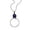 Blue, variant on YYKihy Magnifying Glass Necklace Magnifying Glass Pendant Necklace Retro Reading Magnifying Glass Magnifying Glass Suitable For Books Newspapers Reading Crafts Needlework