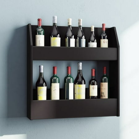 Ebern Designs Kinard 24 Bottle Wall Mounted Wine