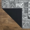 thumbnail image 2 of Keen Home Design Machine Washable Area Rugs with Non-slip Backing, Ideal for Hallway, Living Room, Bedroom, Kitchen and Laundry Room, Vintage Moroccan and Low Pile Rug - ( 6' x 9' ), 2 of 9