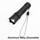 thumbnail image 1 of Linterna portátil ultrabrillante impermeable, linterna táctica con Zoom telescópico, linterna de carga USB, lámpara de Camping, linternas para exteriores, 1 of 4