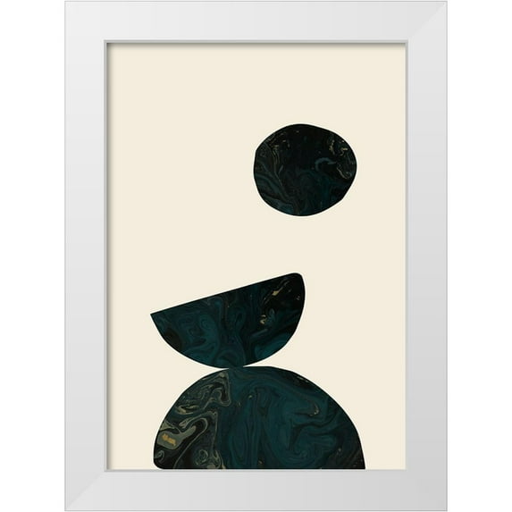 Uppsala Studio 14x18 White Modern Wood Framed Museum Art Print Titled - Collage 06