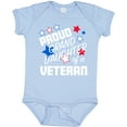 thumbnail image 3 of Inktastic Proud Granddaughter of a Veteran Veterans Day Girls Baby Bodysuit, 3 of 5