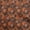 Orange, variant on oneOone Polyester Spandex Purple Fabric Floral Retro Sewing Material Print Fabric By The Yard 56 Inch Wide