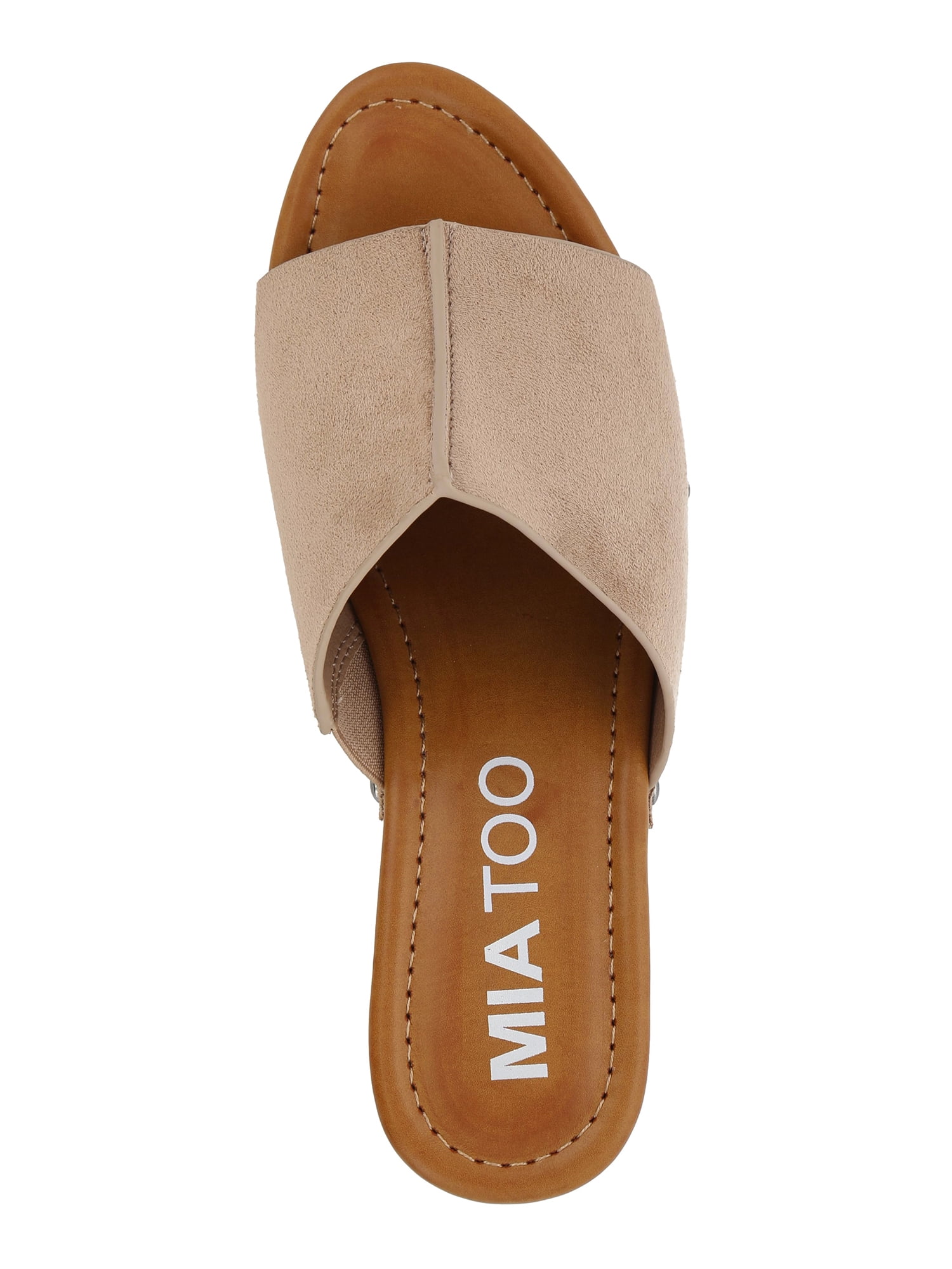 MIA Too Women's Anka Heeled Slide On Clog