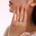 thumbnail image 7 of SFTING 1.2ct Engagement Rings for Women Bridal Set Cubic Zirconia Wedding Rings Band Set Size 7, 7 of 7