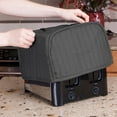thumbnail image 5 of RITZ Four-Slice Toaster Kitchen Appliance Cover (APPLIANCE NOT INCLUDED), Graphite, 5 of 5