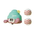 thumbnail image 3 of Bola electrónica juguete que sopla juguete Montessori bebé educación temprana encantador USB alimentado lindo animales juguete para niños regalo de Azul rosado, 3 of 9