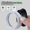 thumbnail image 2 of Anillos de sujeción para pantalla de lámpara de aluminio EMNOOTI base media E26 de 39 mm, 2 of 6