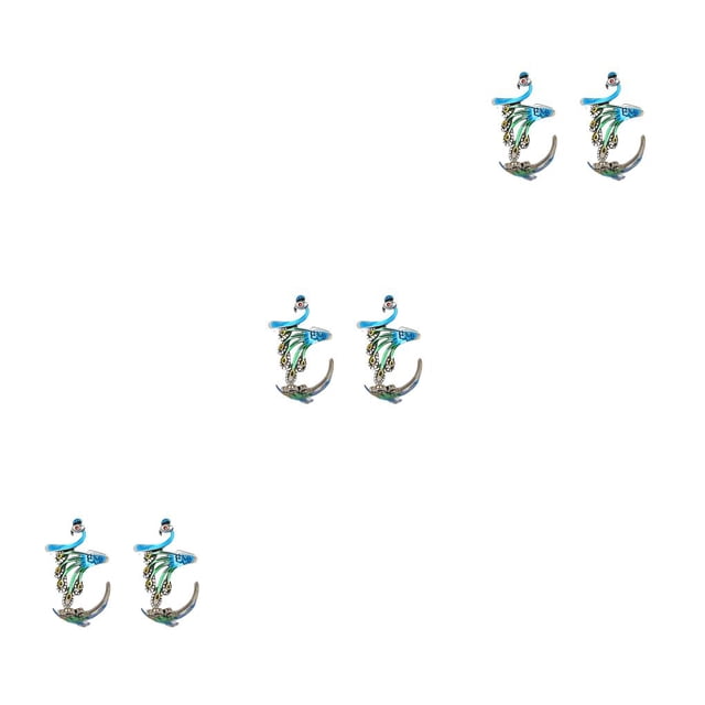 ZLight Knitting Ring Animal Jewelry Gifts Opening Rings Guide Crocheting DIY Daily Sewing Supplies Wedding Using Colorful NJ647 3Set
