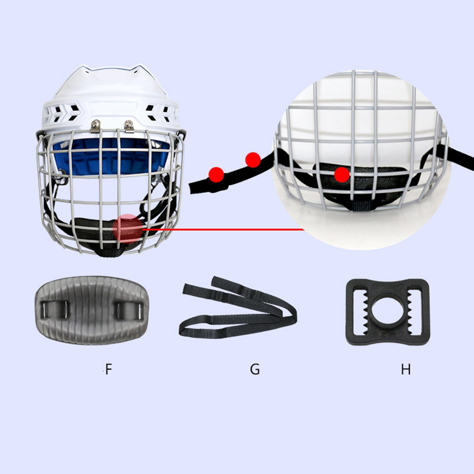 Dr & D - Casque De Hockey Sur Glace,Capacité Réelle Pour Hockey Sur