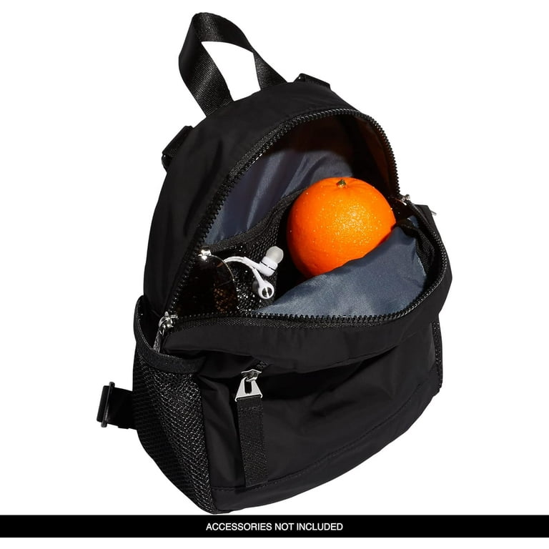 adidas Unisex Adult Linear Mini Backpack Small Travel Bag Black