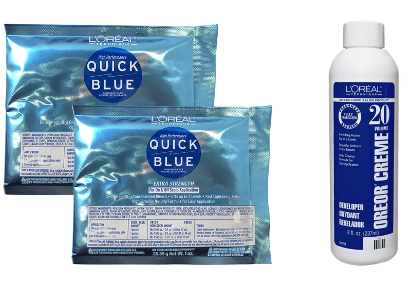 Quick Blue Powder Bleach by Splat - wide 6