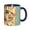 NavyBlue, variant on Hamburg Cute Cat Coffee Mug Fun Custom Ceramic Mugs 11oz Black