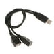 thumbnail image 3 of 2 Pieza Cable Divisor Adaptador Alimentación Hugo Accesorios de Ordenador Cable divisor USB Y, 3 of 6
