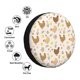 thumbnail image 4 of Balery Chicken Family Cubiertas para Neumáticos - Protector Resistente para Neumáticos de Camioneta, SUV, Remolque, Camper y RV-17 inch, 4 of 6