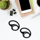 thumbnail image 2 of 1 par de tapones para los oídos de silicona compatibles con Bluetooth, gancho protector antipérdida (negro) Wdftyju  Libre de BPA, 2 of 5