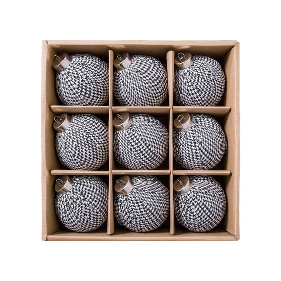 Christmas Ornament Ball Hanging Decor, Festive Tree Decoration For Wreath Window Fireplace Or Party Display, Holiday Home Accent