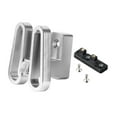 thumbnail image 4 of DYNWAVECA Bike Front Carrier Block Adapter Cycling Accessories Ultralight Sports Camping Riding Front Carrier Mount Bike Bag Cargo Rack Silver, 4 of 9