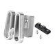 thumbnail image 4 of Adaptador de bloque de soporte delantero, pieza de ciclismo ultraligera, para deportes, aleación de aluminio. Plata, 4 of 9