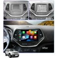 thumbnail image 4 of RoverOne Car Stereo GPS Navigation CarPlay Android Auto Touch Screen for Jeep Cherokee 5 KL 2014 - 2018, 4 of 9