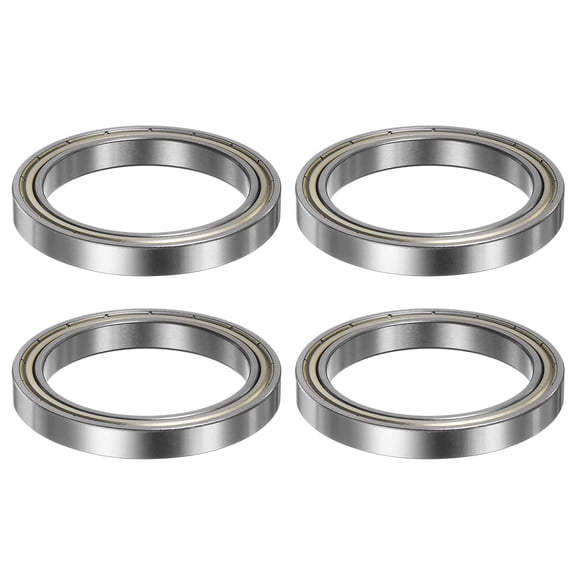 Uxcell 6811ZZ Ball Bearings 55mmx72mmx9mm Chrome Steel Double Shielded 4 Pack