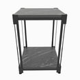 thumbnail image 4 of Decorotika Zenas 15" Wide Square Side End Table - Bendire Black, 4 of 6