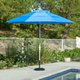 thumbnail image 2 of California Umbrella 11' Patio Umbrella in Pacific Blue, 2 of 3