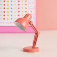 thumbnail image 1 of Reading Lamp 2W LED Folding Mini Table Light Table Light Folding 180° Adjustable Desktop Night Lamp, Type 2, Rose Red, 1 of 9