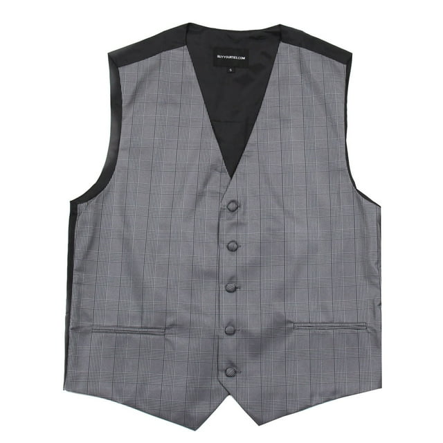 Men's Plaid Dress Vest for Tuxedo and Suit Proms and Weddings - Walmart.com