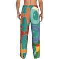 thumbnail image 2 of Bixox Men's Ho Ho Ho Patterned Pajama Pants with Pockets Lounge Clothes for Home, 2 of 5
