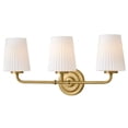 thumbnail image 4 of 57403LCB Hinkley Lighting McKenna - 27W 3 LED Medium Bath Vanity-11 Inch Tall and 23.25 Inch Wide-Lacquered Brass Finish, 4 of 20