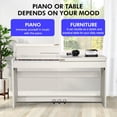 thumbnail image 2 of Piano digital UISCOM UMP-90 de 88 teclas con soporte y pedales triples, 2 of 6