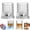 SET G, variant on Spinning Crystal Whiskey Glasses Set of 2, 360° Rotating Tumbler for Bourbon and Scotch, Gift for Men, Father's Day Gift