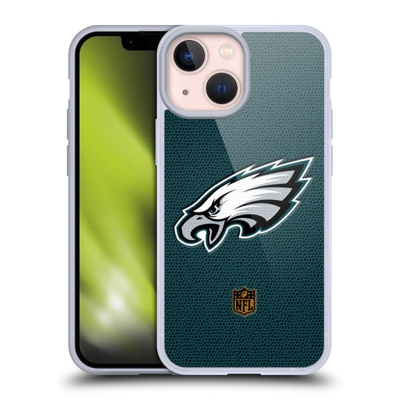 Head Case Designs NFL Philadelphia Eagles Logo Football Soft Gel Case for Apple iPhone 13 Mini