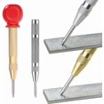 thumbnail image 5 of Juego de taladro de estator de perforación central automática Resorte de 5 pulgadas Tapa de perforación automática Disco con resorte ajustable y pluma de tallado de metal Acero Met, 5 of 5