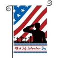 thumbnail image 1 of Yuarrent Bandera de jardín de bienvenida de 30x45 CM, Día Conmemorativo, Día de la Independencia, decoración al aire libre, protector solar Jardín y Patio No.1 Yuarrent HA041921-01, 1 of 6