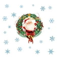 thumbnail image 2 of Fwttom Christmas Window Clings, Large Size Christmas Windows Decorations, Double-Sided Window Clings With Santa Claus Christmas Decor for Holiday, Party, Home Glass, 2 of 6