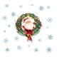 thumbnail image 2 of Adhesivos navideños grandes para ventanas | Pegatinas de muñecos de nieve de doble cara | Calcomanías navideñas para puertas de vidrio y espejos, 2 of 7