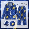 thumbnail image 5 of Pijamas de Pokemon Pikachu de Anime nuevo para niños, modelos de primavera y otoño, cárdigan de manga larga, ropa de descanso, traje, regalos para niños y niñas, 2023, 5 of 5