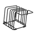 thumbnail image 4 of Cutting Board Stand Pots Pan Lids Organizer Metal Drying Rack Suitable for Compact Kitchens, 4 of 9