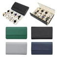 thumbnail image 4 of Leather Watch Case Organizer for Modern Style, 8 Slots, Removable Design - Multi-Color Options, 4 of 9