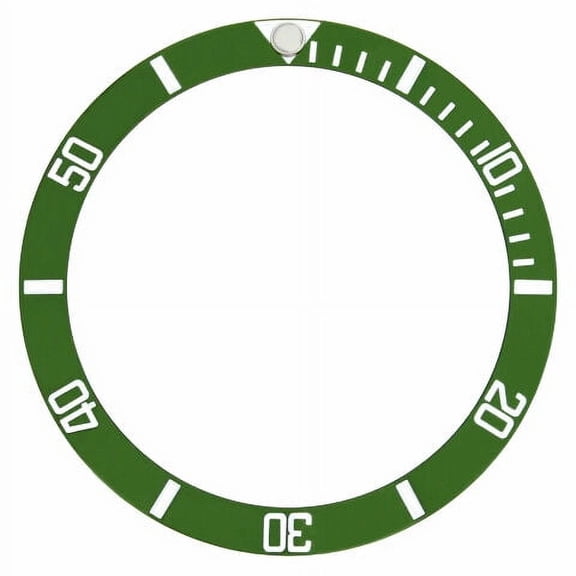 SUBMARINER BEZEL INSERT FOR ROLEX NO DATE SUBMARINER 14060, 14060M GREEN